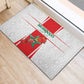 Morocco Football Rubber Doormat Atlas Lions Champions 2025 - White - African Pride