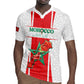 Morocco Football Custom Rugby Jersey Atlas Lions Champions 2025 - White LT15
