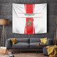 Morocco Football Tapestry Atlas Lions Champions 2025 - White - African Pride