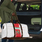 Morocco Football Travel Bag Go Champions Atlas Lions - White