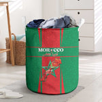 Morocco Football Laundry Basket Atlas Lions Champions 2025 - Red - African Pride