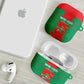 Morocco Football AirPods Case Go Champions Atlas Lions - Red