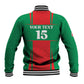 Morocco Football Custom Baseball Jacket Atlas Lions Champions 2025 - Red - African Pride