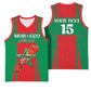 Morocco Football Custom Basketball Jersey Atlas Lions Champions 2025 - Red - African Pride