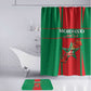 Morocco Football Bathroom Set Go Champions Atlas Lions - Red