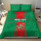 Morocco Football Bedding Set Atlas Lions Champions 2025 - Red - African Pride