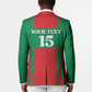 Custom Morocco Football Blazer Go Champions Atlas Lions - Red