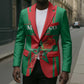 Custom Morocco Football Blazer Go Champions Atlas Lions - Red