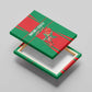 Morocco Football Canvas Wall Art Atlas Lions Champions 2025 - Red - African Pride