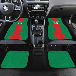 Morocco Football Custom Car Mats Atlas Lions Champions 2025 - Red - African Pride