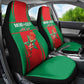 Morocco Football Car Seat Cover Atlas Lions Champions 2025 - Red - African Pride