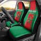 Morocco Football Car Seat Cover Atlas Lions Champions 2025 - Red - African Pride