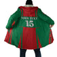 Custom Morocco Football Cloak Go Champions Atlas Lions - Red