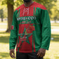 Custom Morocco Football Hockey Jersey Go Champions Atlas Lions - Red