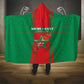 Morocco Football Hooded Blanket Atlas Lions Champions 2025 - Red - African Pride