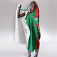Morocco Football Hooded Blanket Atlas Lions Champions 2025 - Red - African Pride