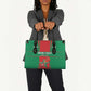 Morocco Football Leather Bag Go Champions Atlas Lions - Red