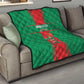 Morocco Football Quilt Atlas Lions Champions 2025 - Red - African Pride