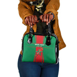 Morocco Football Shoulder Handbag Atlas Lions Champions 2025 - Red - African Pride
