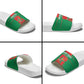 Morocco Football Slide Sandals Go Champions Atlas Lions - Red