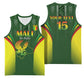 Mali Football Custom Basketball Jersey Eagles Of Mali Rising - African Pride