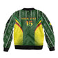 Mali Football Custom Bomber Jacket Eagles Of Mali Rising - African Pride