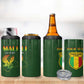 Mali Football Custom 4 in 1 Can Cooler Tumbler Eagles Of Mali Rising - African Pride