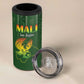 Mali Football Custom 4 in 1 Can Cooler Tumbler Eagles Of Mali Rising - African Pride