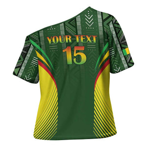 Custom Mali Football Cross Shoulder Shirt Go Champions Les Aigles