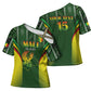 Custom Mali Football Cross Shoulder Shirt Go Champions Les Aigles