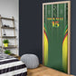 Custom Mali Football Door Cover Go Champions Les Aigles