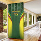 Custom Mali Football Door Cover Go Champions Les Aigles