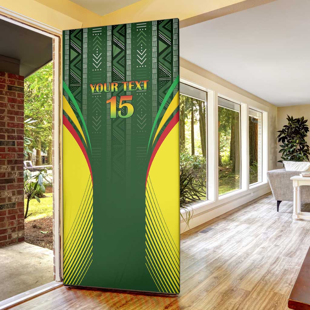 Custom Mali Football Door Cover Go Champions Les Aigles