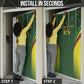 Custom Mali Football Door Cover Go Champions Les Aigles