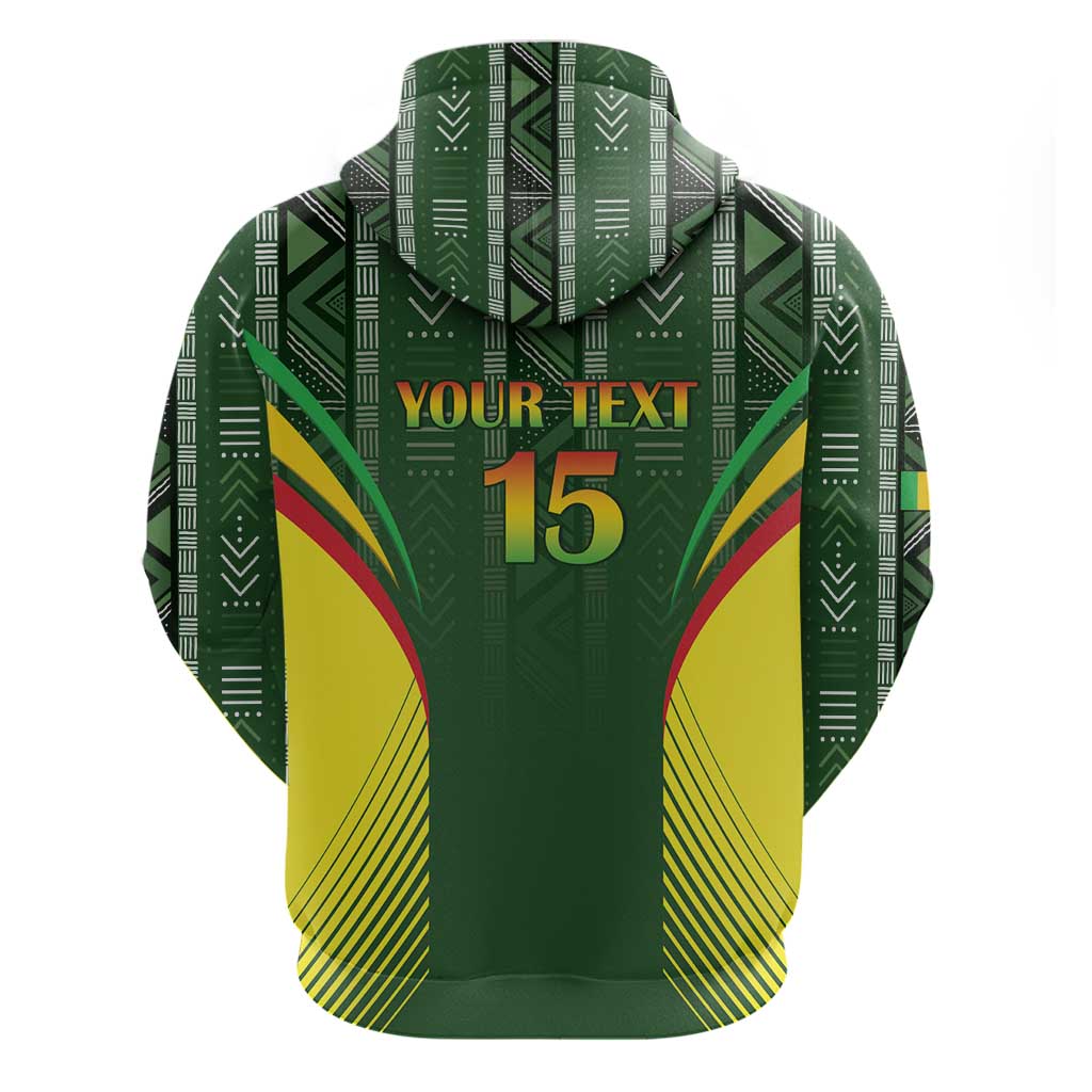 Mali Football Custom Hoodie Eagles Of Mali Rising - African Pride