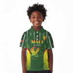 Mali Football Custom Kid Polo Shirt Eagles Of Mali Rising LT15