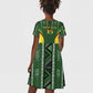 Mali Football Custom Kid Short Sleeve Dress Eagles Of Mali Rising LT15
