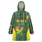 Mali Football Custom Kid Wearable Blanket Hoodie Eagles Of Mali Rising - African Pride