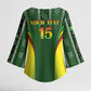 Custom Mali Football Kimono Sleeve Blouse Go Champions Les Aigles