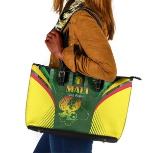 Mali Football Leather Tote Bag Eagles Of Mali Rising - African Pride