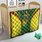 Mali Football Quilt Eagles Of Mali Rising - African Pride