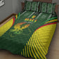 Mali Football Quilt Bed Set Eagles Of Mali Rising - African Pride
