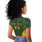 Mali Football Custom Raglan Cropped T shirt Eagles Of Mali Rising LT15