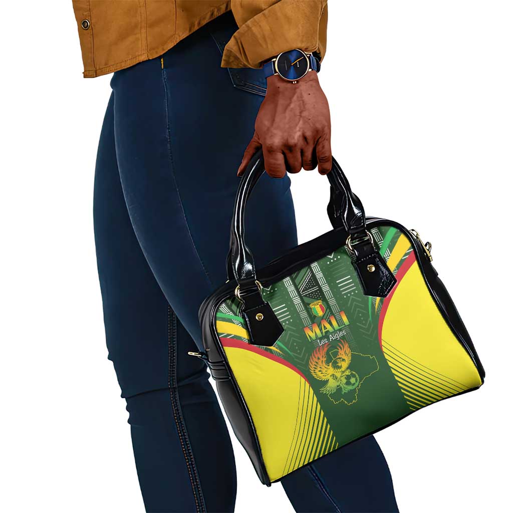 Mali Football Shoulder Handbag Eagles Of Mali Rising - African Pride