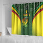 Mali Football Shower Curtain Eagles Of Mali Rising - African Pride