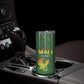 Mali Football Custom Skinny Tumbler Eagles Of Mali Rising - African Pride