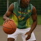 Mali Football Custom Sleeveless Hoodie Eagles Of Mali Rising - African Pride
