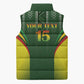 Custom Mali Football Sleeveless Puffer Jacket Go Champions Les Aigles