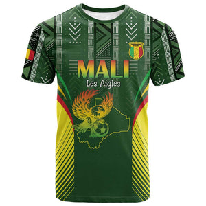 Mali Football Custom T shirt Eagles Of Mali Rising LT15