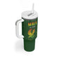 Mali Football Custom Tumbler With Handle Eagles Of Mali Rising - African Pride